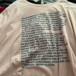 WATERPARKS vintage shirt